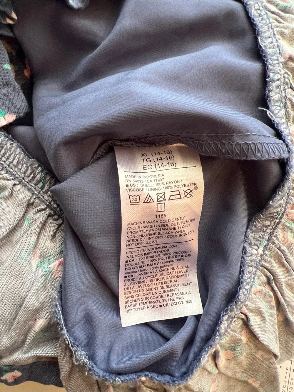 XL (14-16) | Old Navy Girls High Waisted Floral Skort